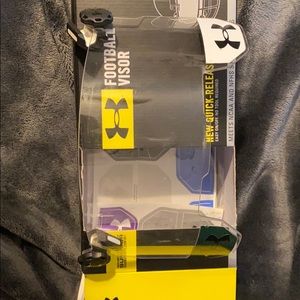Under armor football visor
